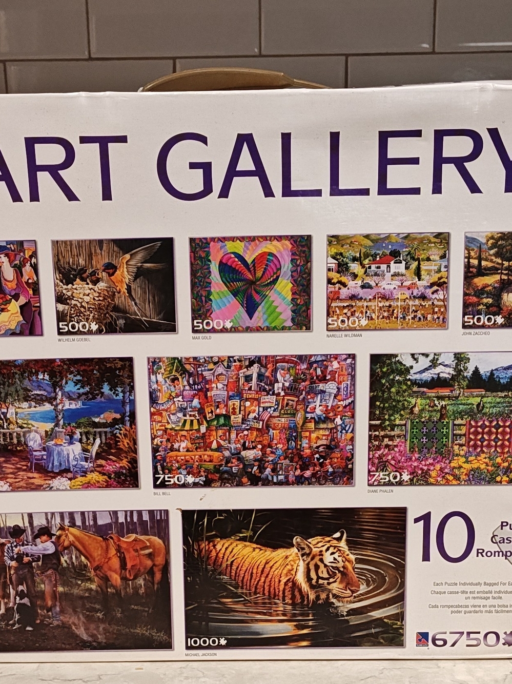 Gallery Home Art Puzzle Collection - Multicolor